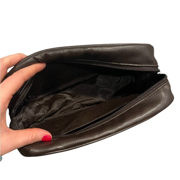 Calvin Klein Obsession Cosmetic Bag Dark Brown - Picture 4 of 6